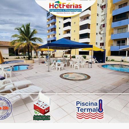 Flat Paradise, Piscinas Termais, Proximo Ao Centro - Hotferias Caldas Novas Exterior photo