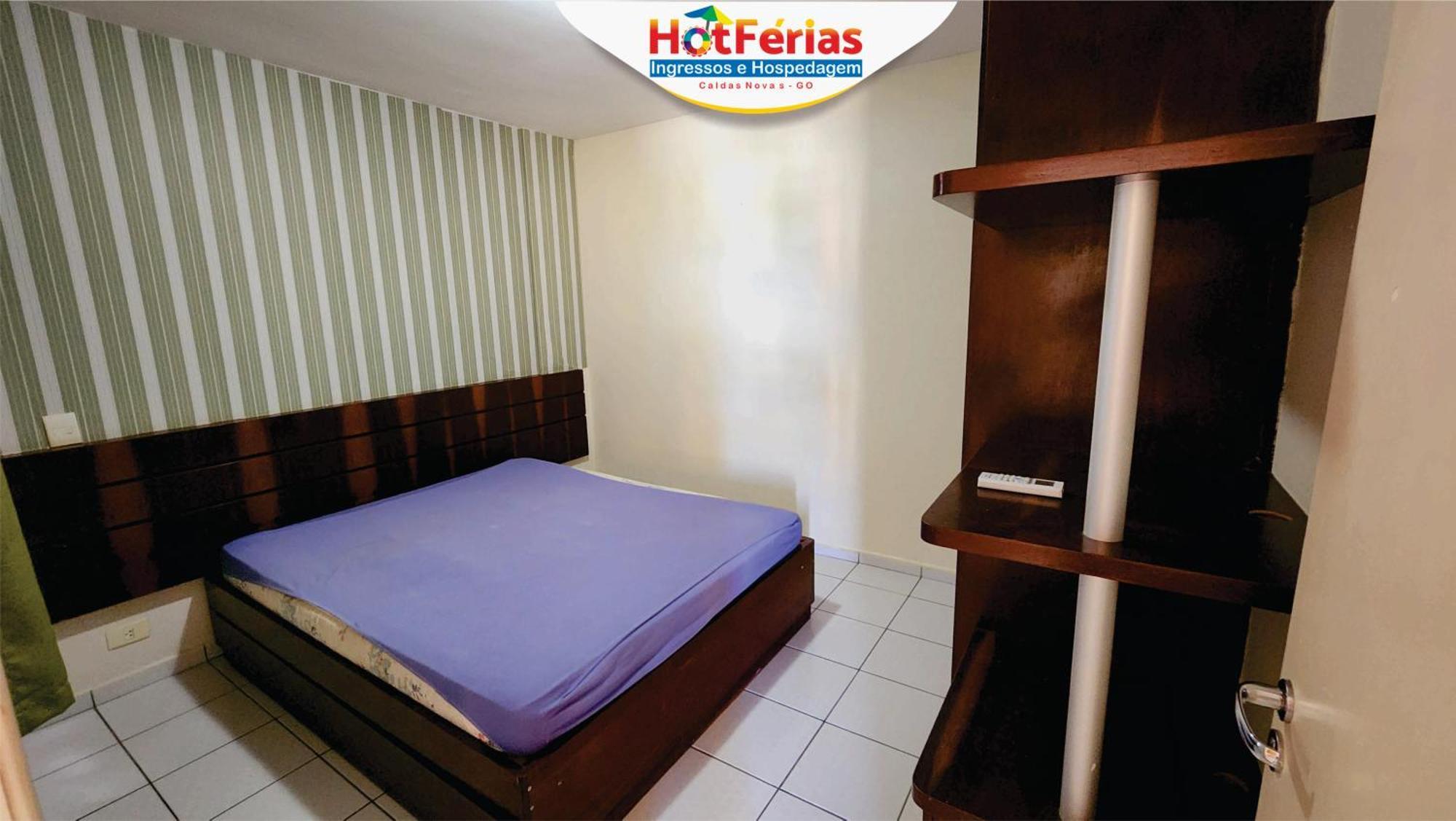 Flat Paradise, Piscinas Termais, Proximo Ao Centro - Hotferias Caldas Novas Exterior photo
