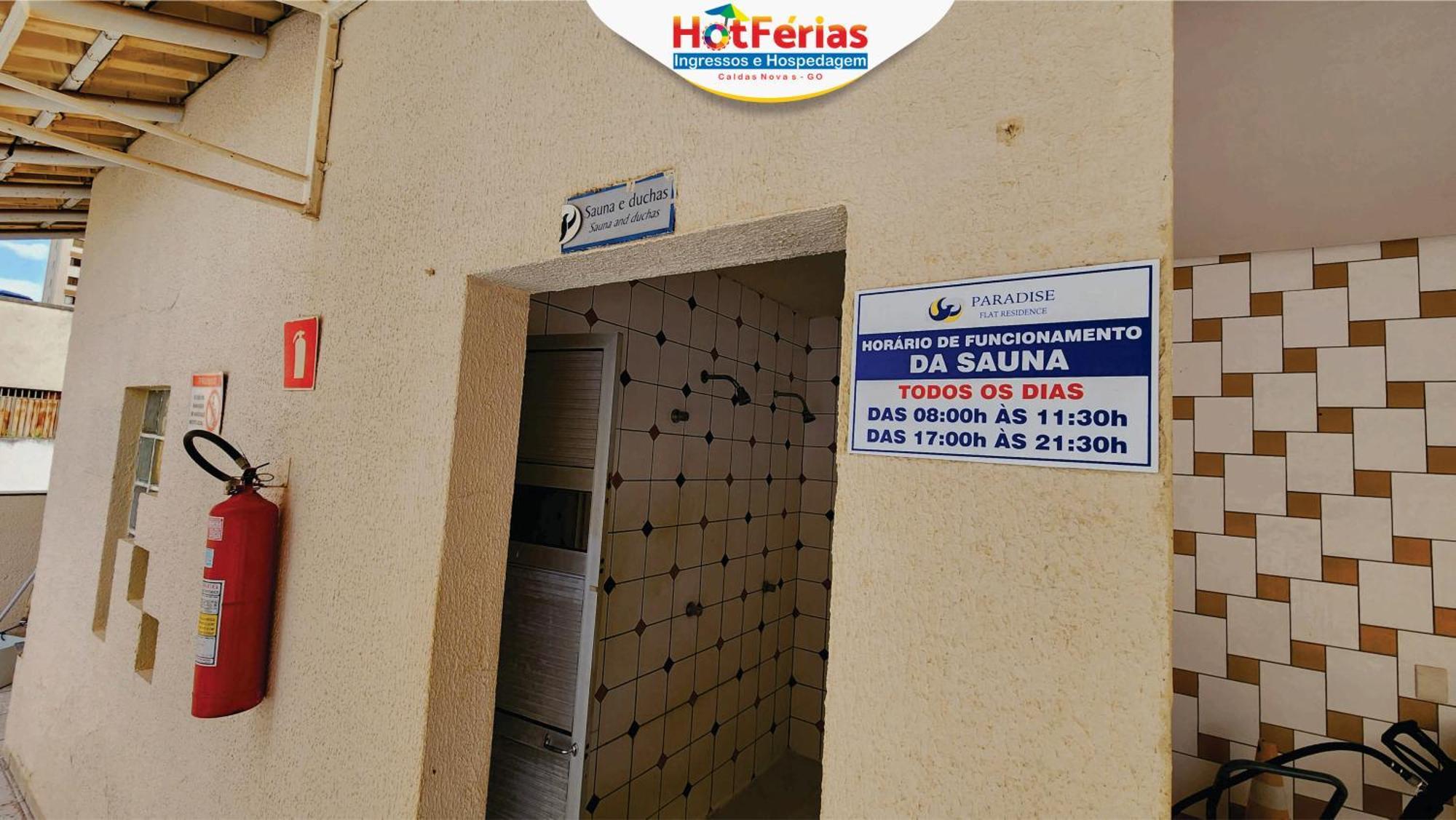 Flat Paradise, Piscinas Termais, Proximo Ao Centro - Hotferias Caldas Novas Exterior photo